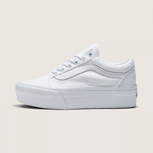 Vans True White Old Skool Stac Sneakers